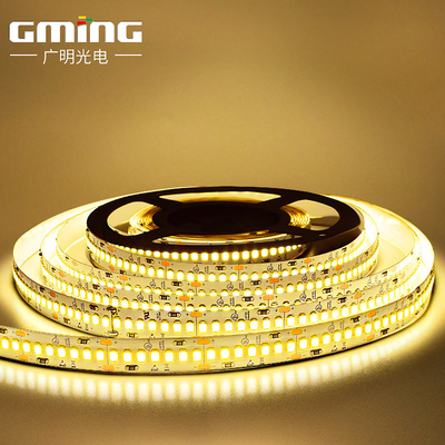 240 LEDs SMD 2835 LED Strip ความสว่างสูงแสงอบอุ่นแรงดันต่ำ