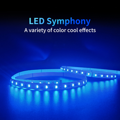 5050 RGB ไฟ LED Strip กันน้ำ SMD ไฟ LED Strip ยืดหยุ่น