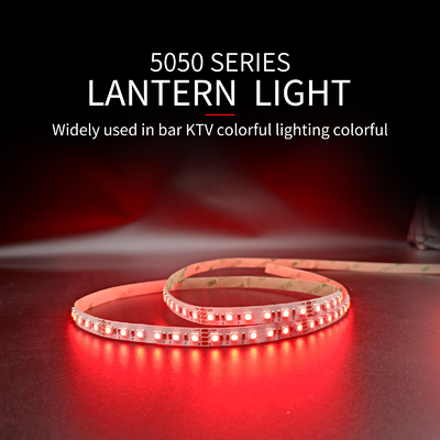 บาร์ KTV สไลด์สีเต็มรูปแบบ LED Strip Light 5050 RGB รีโมทคอนโทรลแบบยืดหยุ่น