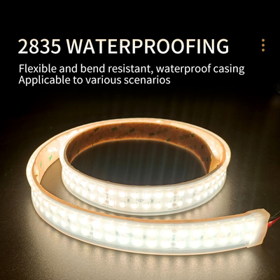 ไฟ LED Strip หยด SMD 2835 ปลอกกันน้ำ 10mm LED Strip