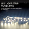 Monochrome 5050 LED Strip Lights 120 Degrees แสงในร่มและกลางแจ้ง