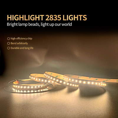 2835 120 หลอดไฟ LED Strip แบบยืดหยุ่นได้ Dimmable Led Strip Lights